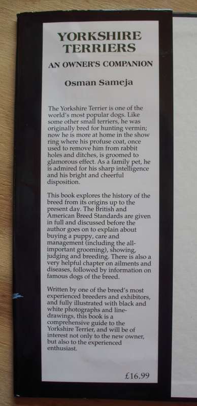 Book - Yorkshire Terriers - Osman Sameja