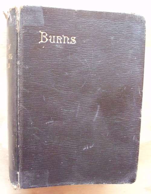 Book - The Poetical Works of Robert Burns - The Albion Edition 1800s