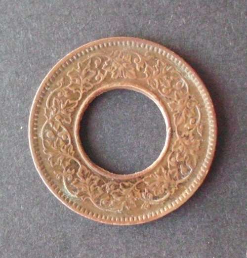 Coin India 1 Pice 1944L Restrike error