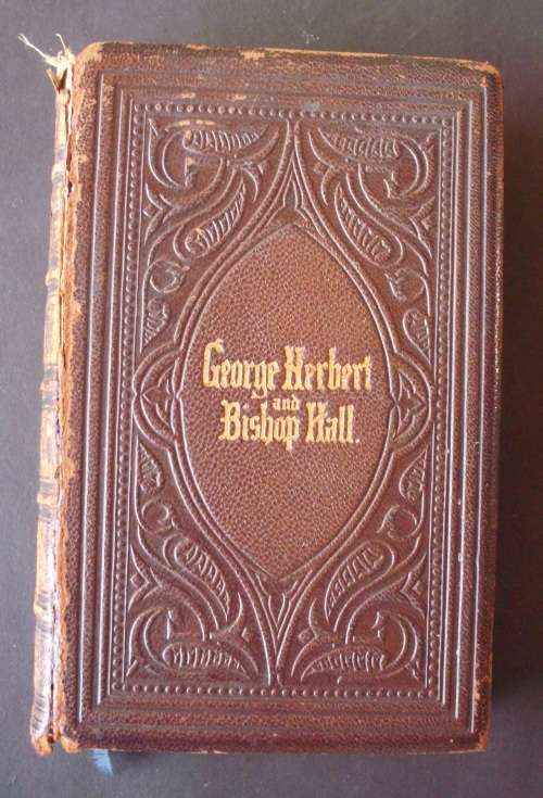 Book-Complete Works of George Herbert + Satires/ Psalms of Bishop Hall 1857
