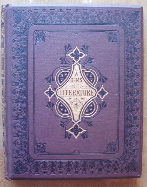 Book - Gems of Literature - Willam P. Nimmo 1875 Excellent!
