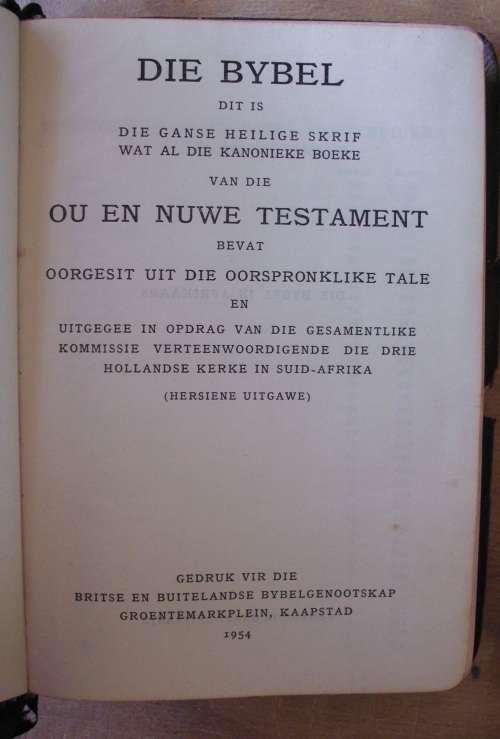 Bibles - 2 x Afrikaans mixed lot