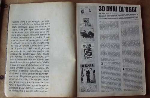Magazines Italy Oggi x 2