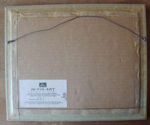 Prints x 2 Singapore - Graham Byfield framed