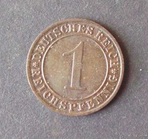 Coin - Germany 1 Reichsfennig 1930A AU