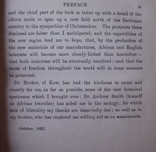 Book - Missionary travels and Researches in South Africa-David Livingstone 1905