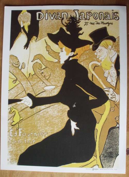Prints x 5 French origin on thick art paper