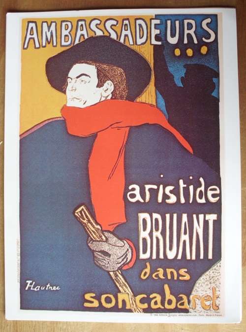Prints x 5 French origin on thick art paper