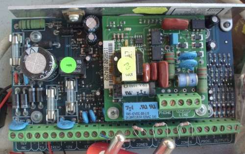 Alarm system in box