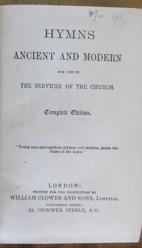 Bible - Antique Prayer/Hymns Set Pocket Edition rare