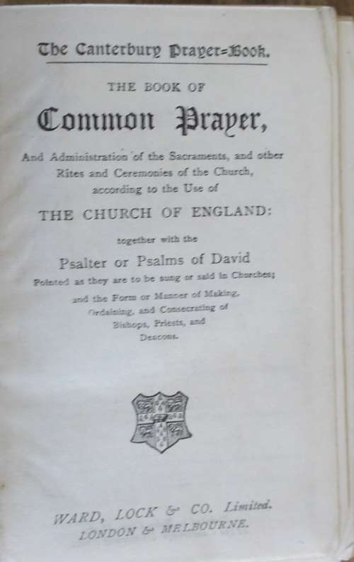 Bible - Antique Prayer/Hymns Set Pocket Edition rare