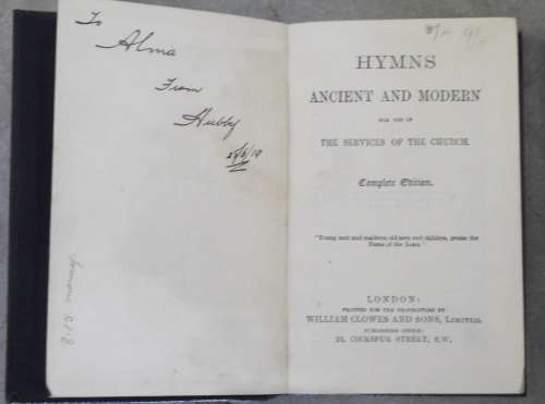 Bible - Antique Prayer/Hymns Set Pocket Edition rare