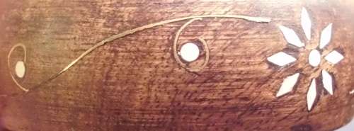 Wooden Glass/Cup holders x 6