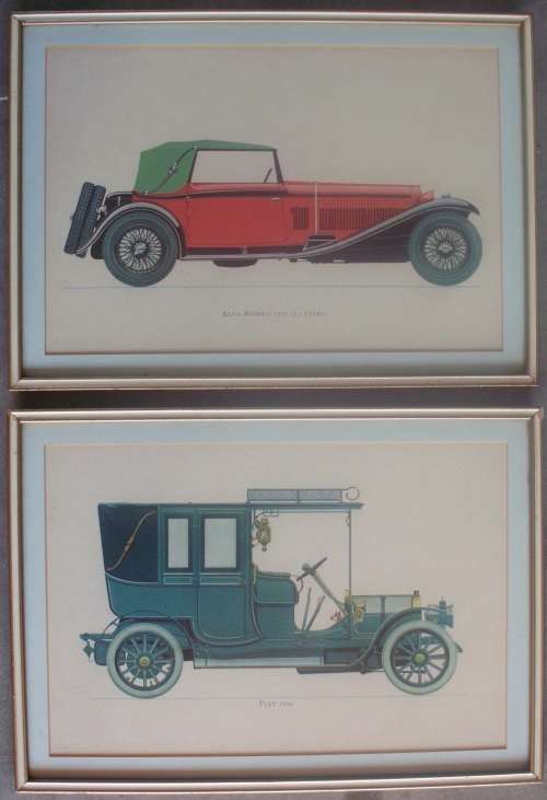 Print - Antique Cars x 2 Soho