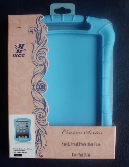 Ipad Mini Shockproof Pouch Silicone Blue IXCC
