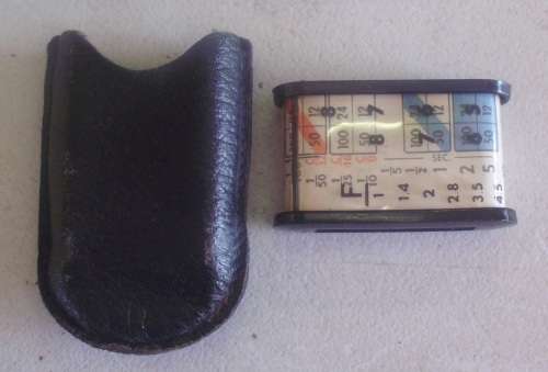 Vintage Camera Light Meter -  Leudi 2 - 1941 USA rare