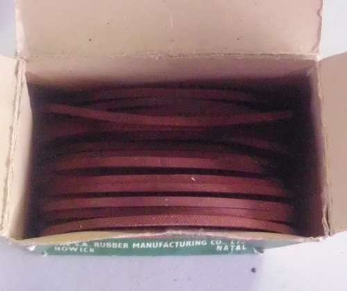 Rubber Seals for 18 Preservative Jars vintage
