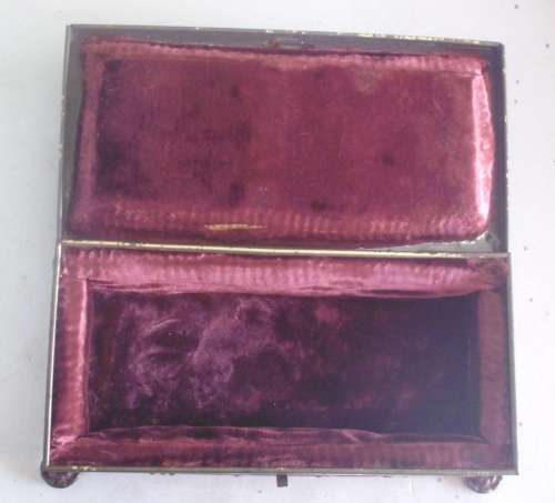 Jewellery Box Metal Vintage