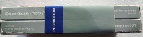 Photo Glossy paper 4x6" 100 units sealed Epson