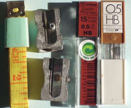 Pencil leads + mixed lot