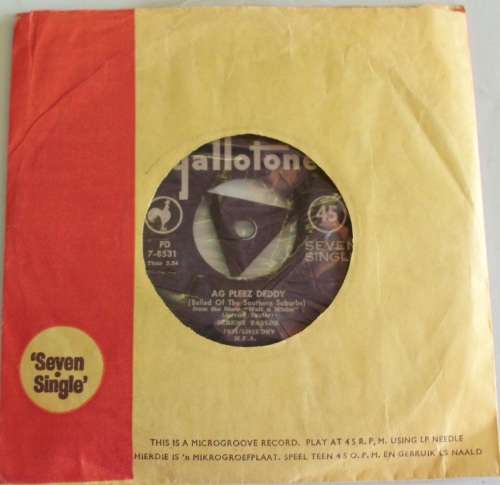 Record Seven Single `Ag Pleez daddy` Jeremy Taylor