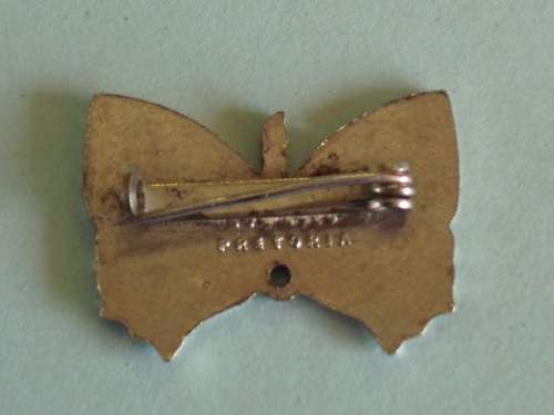 Pinbadge Butterfly metal unused