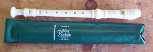 Flute - Hohner Recording - Germany - plus vinyl pouch