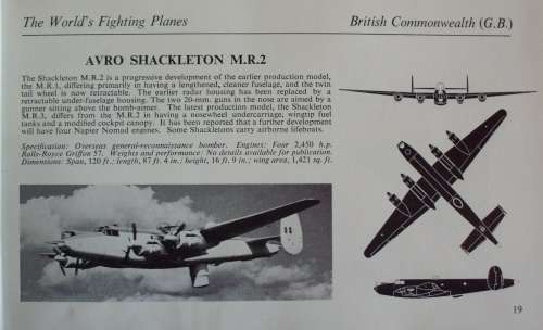 Book - The Worlds Fighting Planes  -  1954
