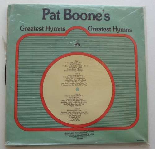 LP - Pat Boone - Greatest Hymns - Double Album