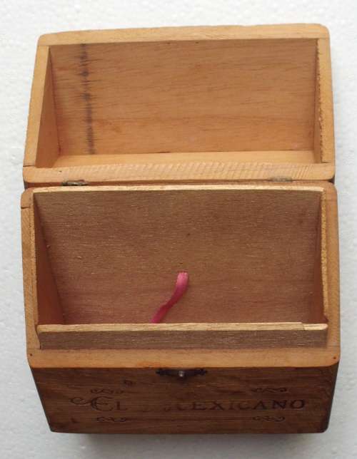 Cigar Box Mexico wood