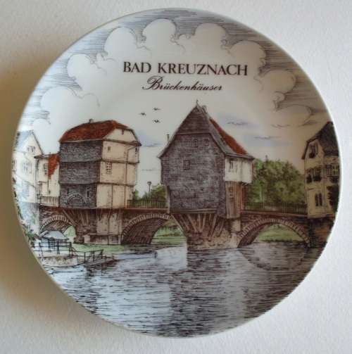 Wall Plate Bad Kreuznach Germany mint