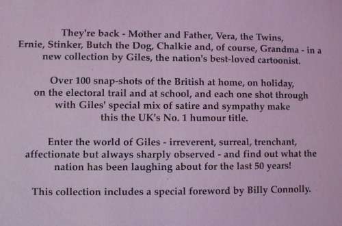 Book - Giles Annual Collection 1998 with Billy Connolly