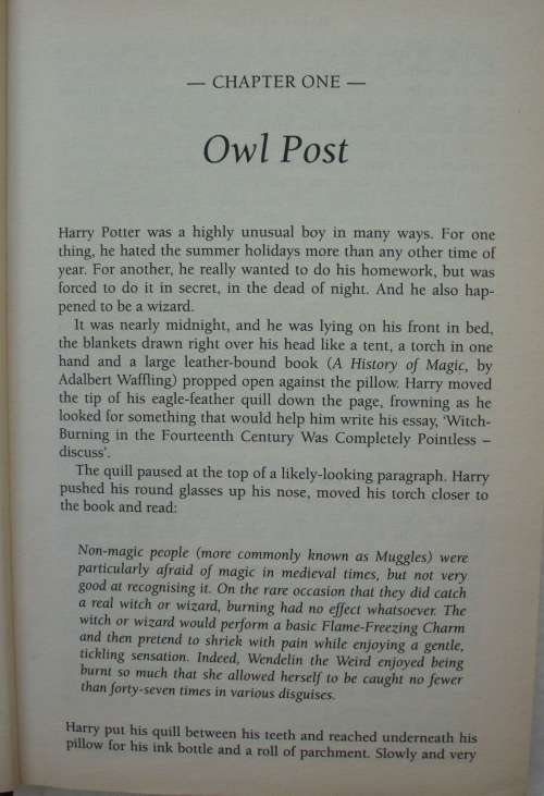 Book - Harry Potter and the Prisoner of Azkhaban - J.K.Rowling - 1999 1st ed