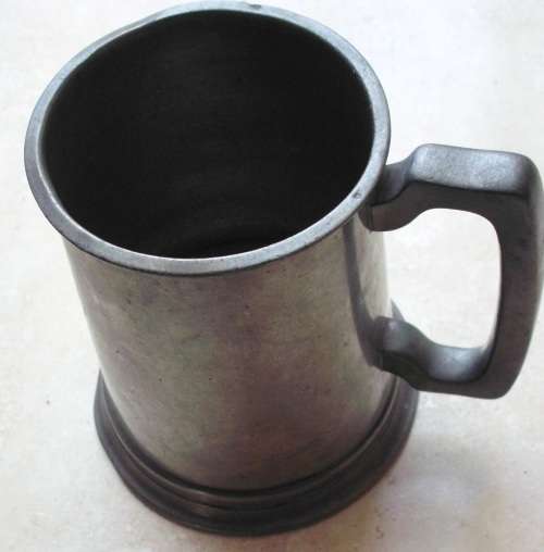 Beer mug Pewter "Vergelegen Tournament 1950"