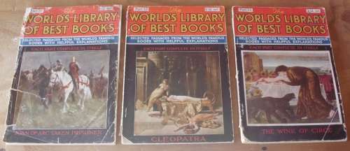 Magazines - The Worlds Library of Best Books - 1924/5 Rare!