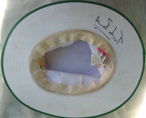 Hat - ICC Cricket 2011 - Signed by Players!