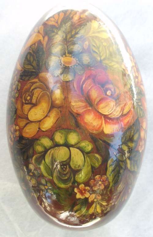 Russian Easter Egg - Handpainted - unused
