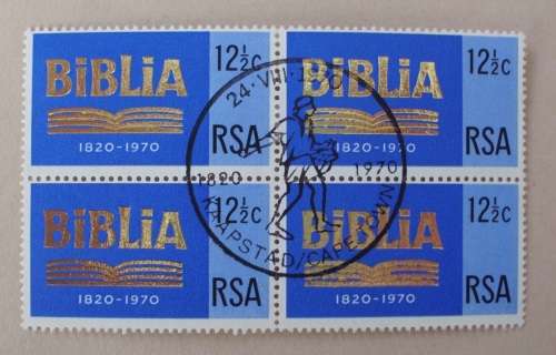 Stamp - RSA Biblia 1970 MLH CTO