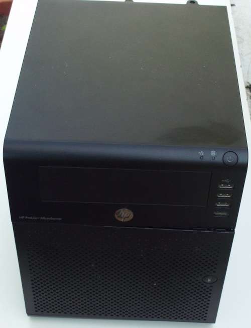 HP Micro Server box + M/Board + Ram Available for Spares