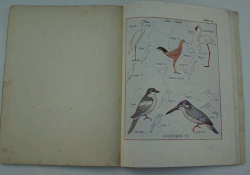 Book - A Handbook on Drawing x 2 - Vintage