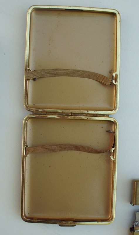 Cigarette Tins + Zippo lighter used