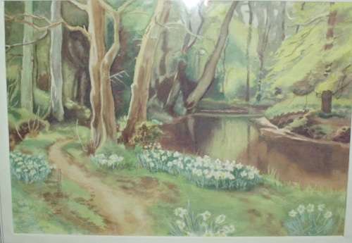 Painting - Watercolour - E.W.Haslehurst
