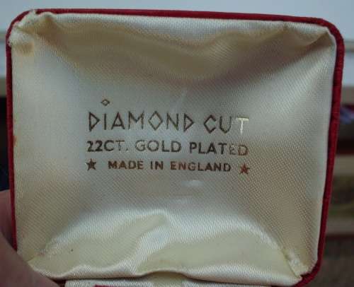 Cufflinks - 22ct Gold Plated vintage