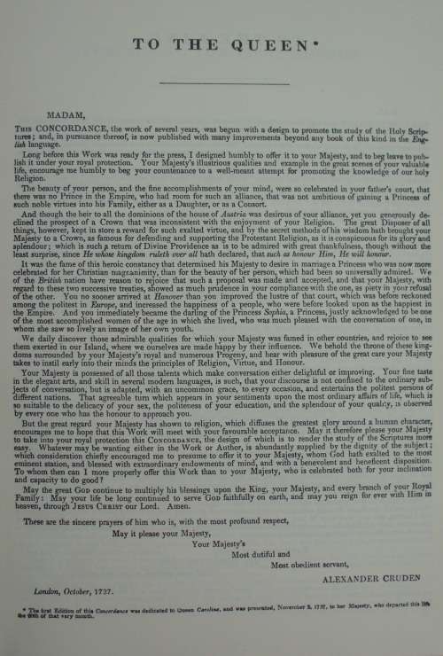 Bible - Crudens Complete Concordance - Alexander Cruden - Antique 2