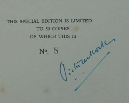 Book - By Strength Of Heart - Victor De Kock - No 8/50 - Signed By Author.