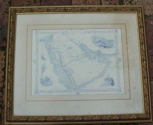 Print - Arabia - Vintage - framed