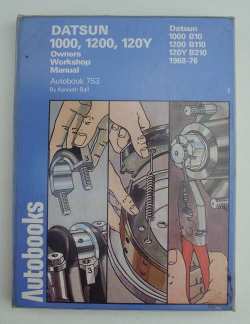 Book - Car Manual Datsun 1000/1200/120Y