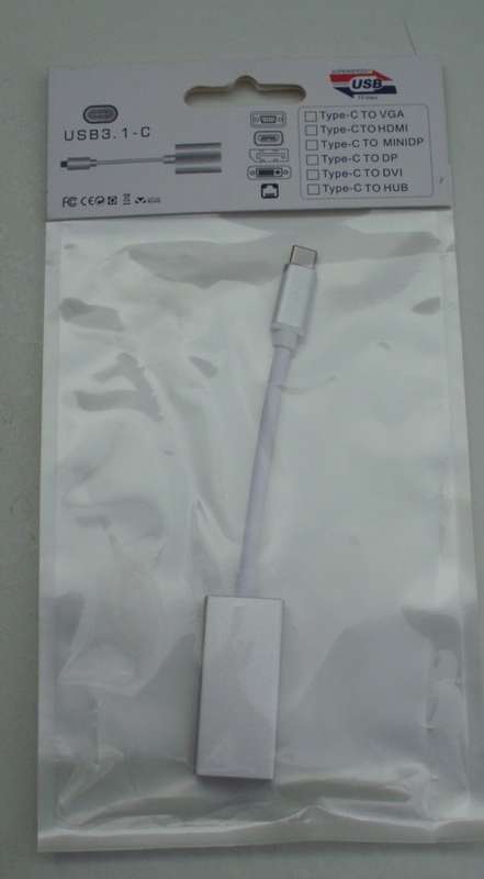 Convertor Type "C" to Mini Display