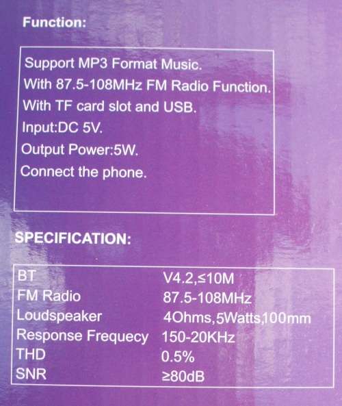 Digital/PC Speakers Boombox