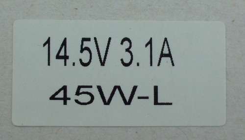 Apple Laptop charger 14,5V 3,1A 45W L shape